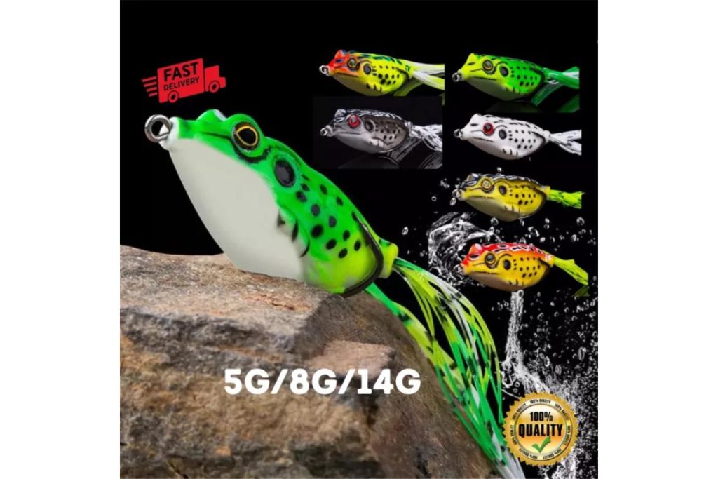 Top 8 Best Artificial Fishing Lures in Malaysia 2026 4 MillionFISH Jump Frog Lure
