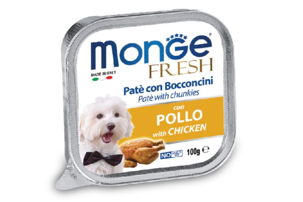 Top 10 Best Wet Dog Foods in Malaysia 2025 3 Monge Fresh Tray Wet Dog Food