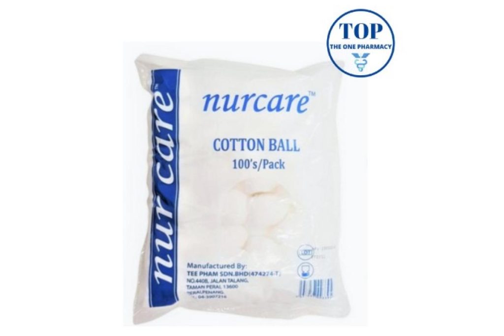 8 Bebola Kapas Terbaik di Malaysia 2025 3 Nurcare Cotton Ball