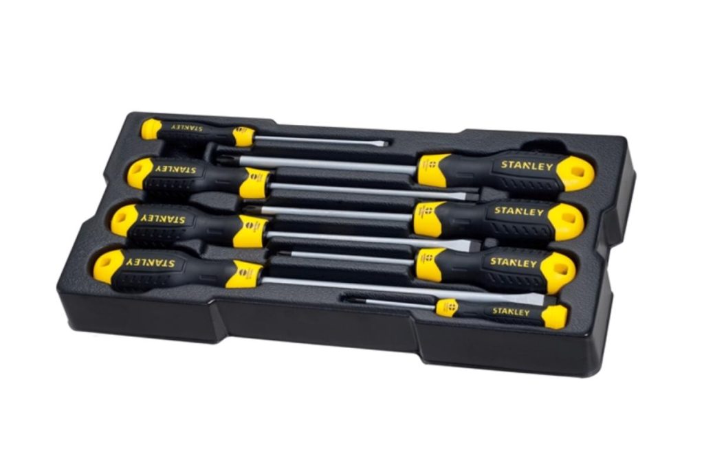 8 Set Pemutar Skru Terbaik di Malaysia 2025 7 STANLEY Cushion Grip Screwdriver