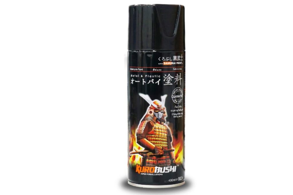 Top 8 Best Spray Paints in Malaysia 2025 4 Samurai Standard Colour Spray Paint