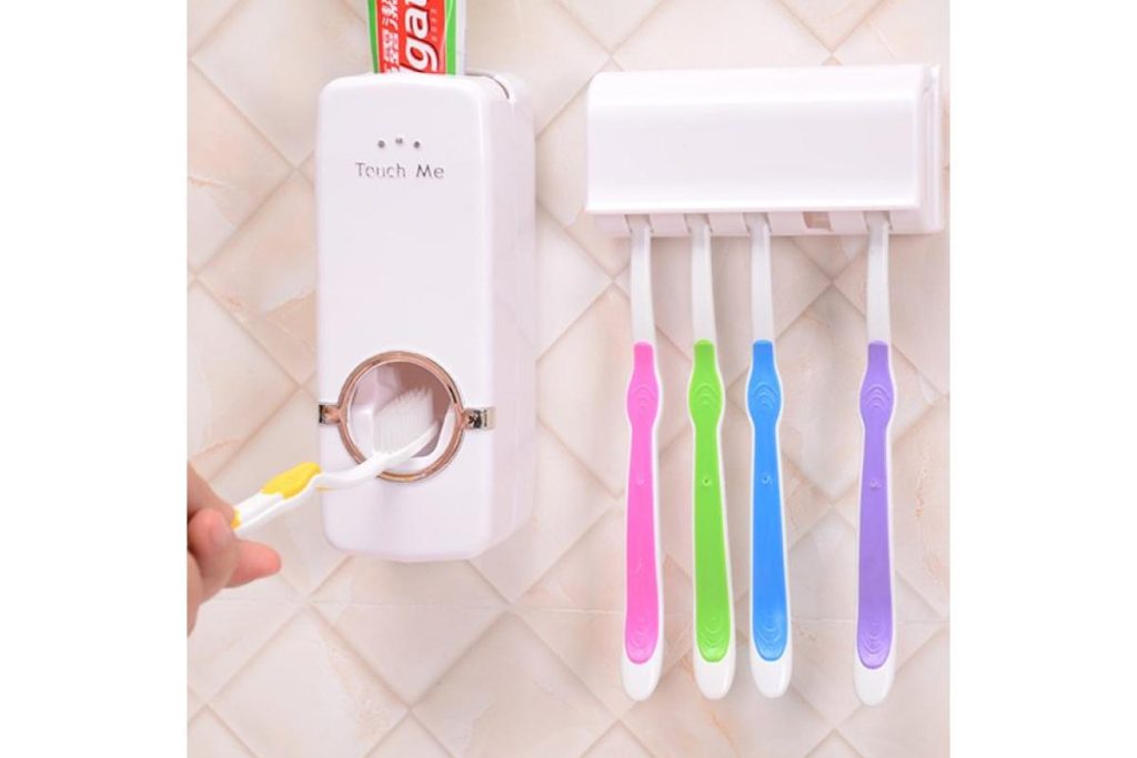 8 Dispenser Ubat Gigi Terbaik di Malaysia 2025 2 Simple Toothpaste Dispenser