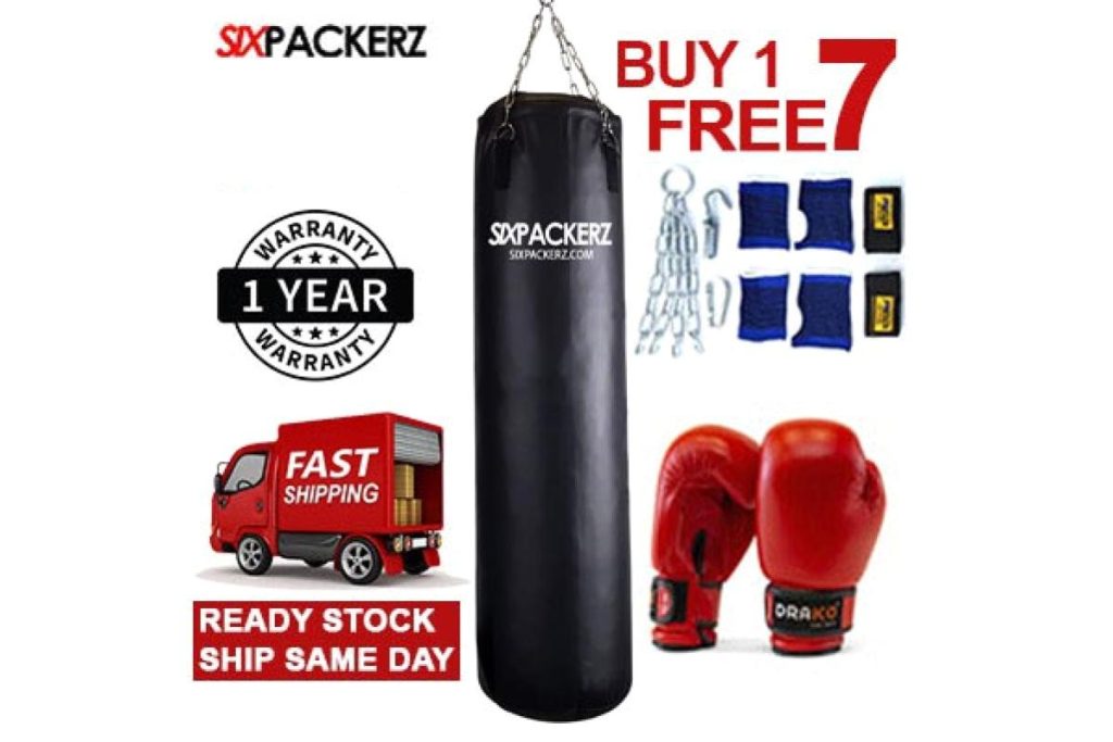 8 Punching Bag Terbaik di Malaysia 2025 8 Sixpackerz Punching Bag