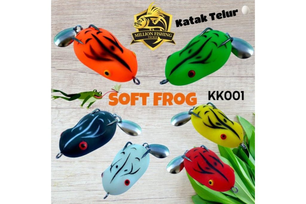 Top 8 Best Artificial Fishing Lures in Malaysia 2026 6 Soft Frog Lure