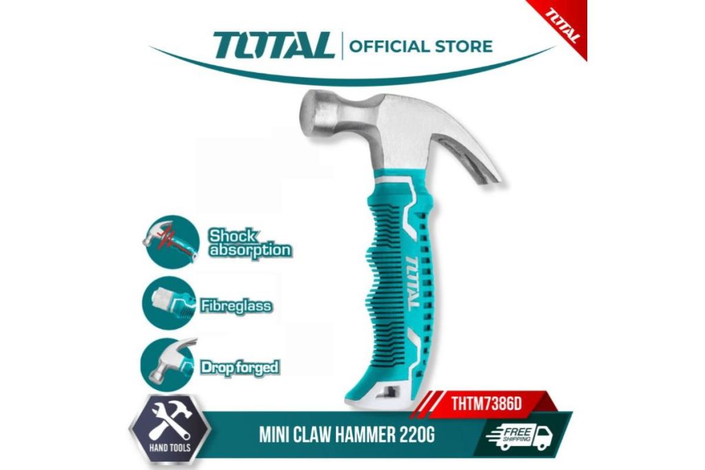 Top 8 Best Mini Hammers in Malaysia 2025 3 TOTAL Mini Claw Hammer