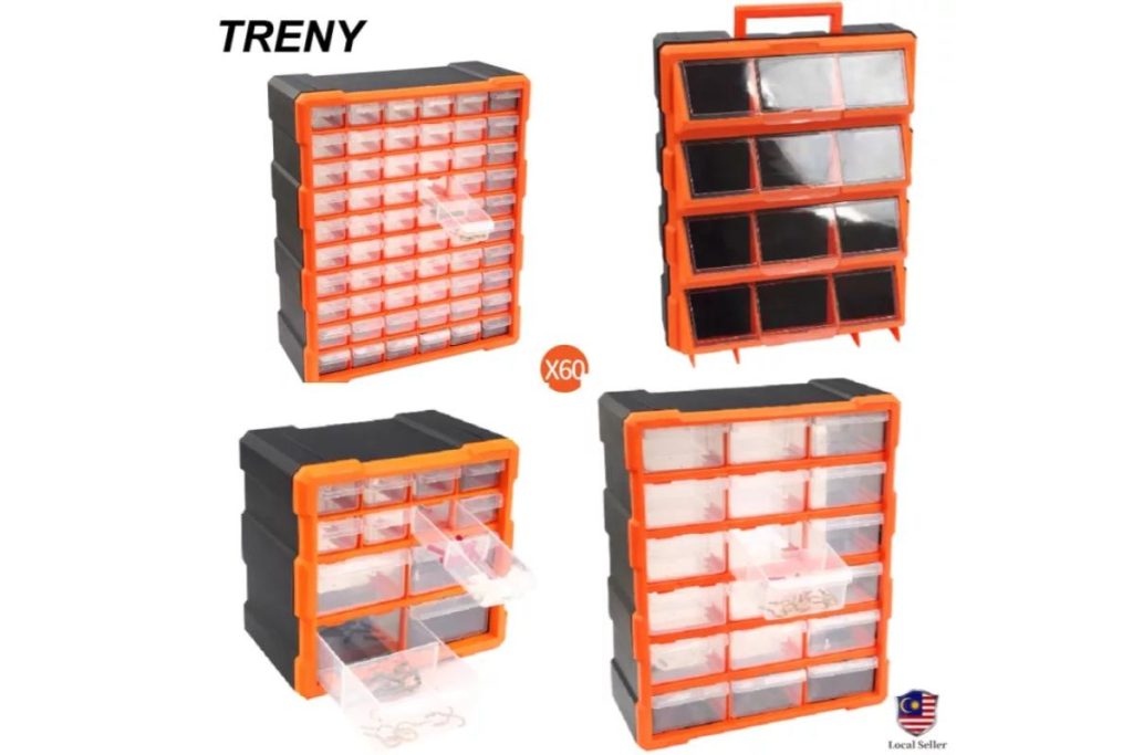 Top 8 Best Hardware Storage Box in Malaysia 2025 7 TRENY G Series Drawer Box