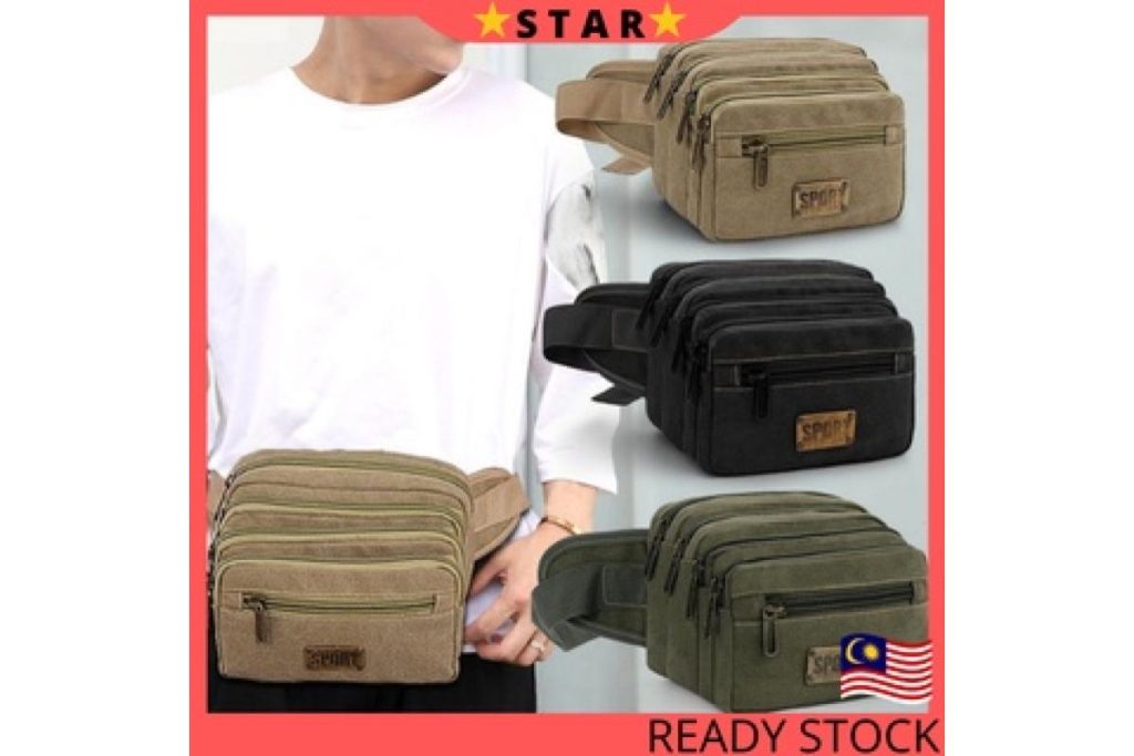 Top 10 Best Waist Bags in Malaysia 2025 4 Waist Bag Canvas