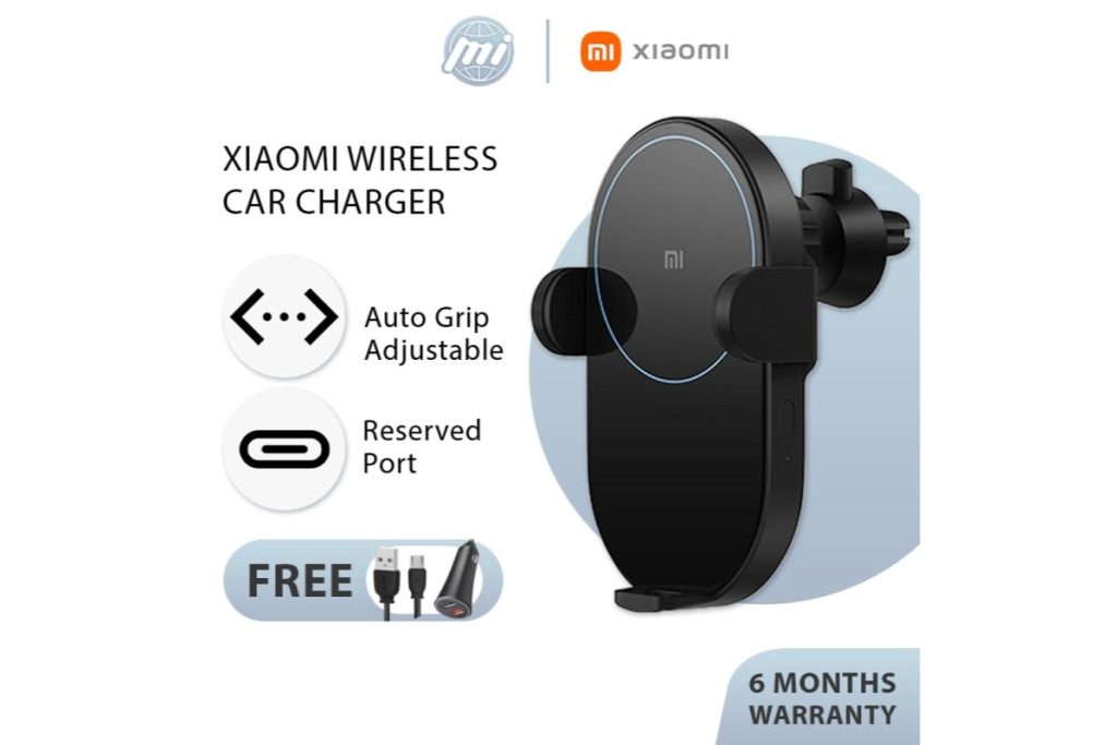 8 Pemegang Telefon Kereta Terbaik di Malaysia 2025 6 Xiaomi Wireless Car Charger and Phone Holder
