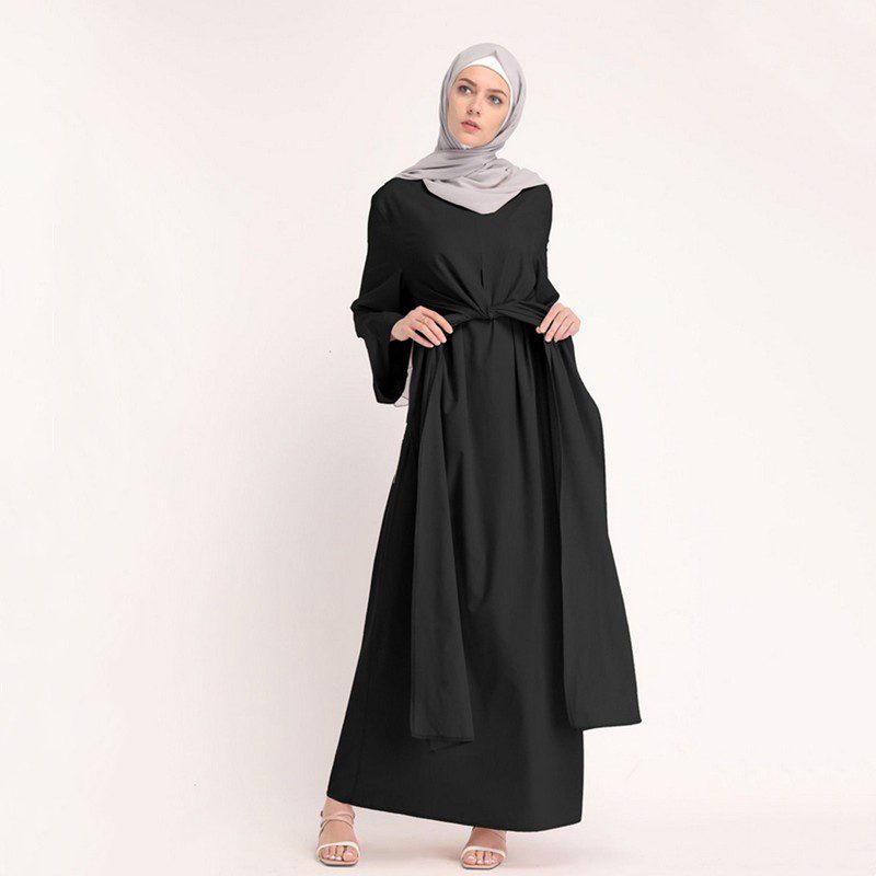 8 Dress Labuh Mampu Milik Terbaik untuk Anda 2025 2 Abaya Muslim Dress