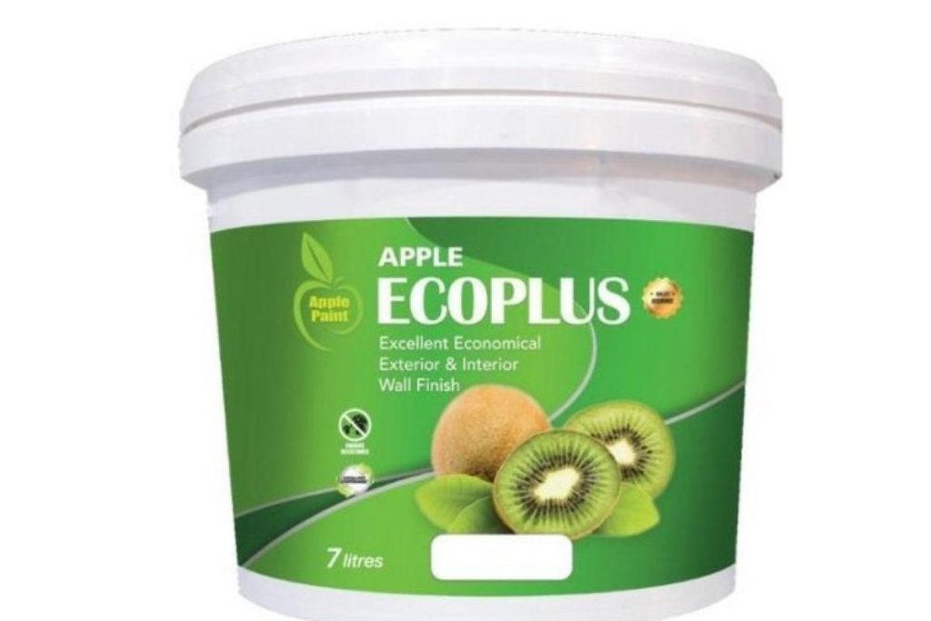 10 Jenama Cat Terbaik di Malaysia 2025 3 Apple Ecoplus Emulsion Paint L