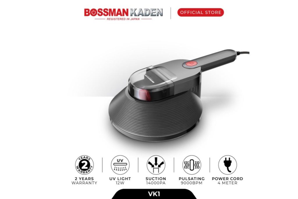 10 Vakum Hama Habuk Terbaik di Malaysia 2025 11 Bossman Kaden Dust Mites Vacuum Cleaner VK