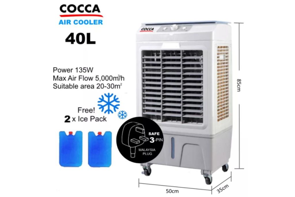 Top 9 Best Air Coolers in Malaysia 2025 5 Cocca STORM Powerful Air Cooler