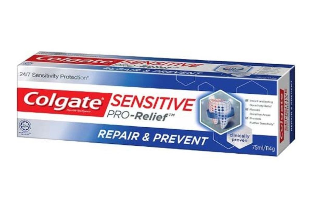 Top 8 Best Colgate Toothpastes in Malaysia 2025 3 Colgate Sensitive Pro Relief Repair Prevent Toothpaste