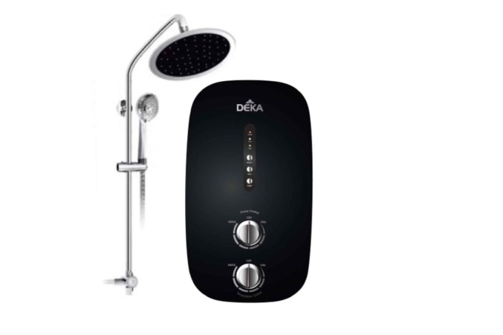 10 Pemanas Air Terbaik di Malaysia 2025 11 DEKA PRO V AC Pump Instant Heat Water Heater with Turbo Jet