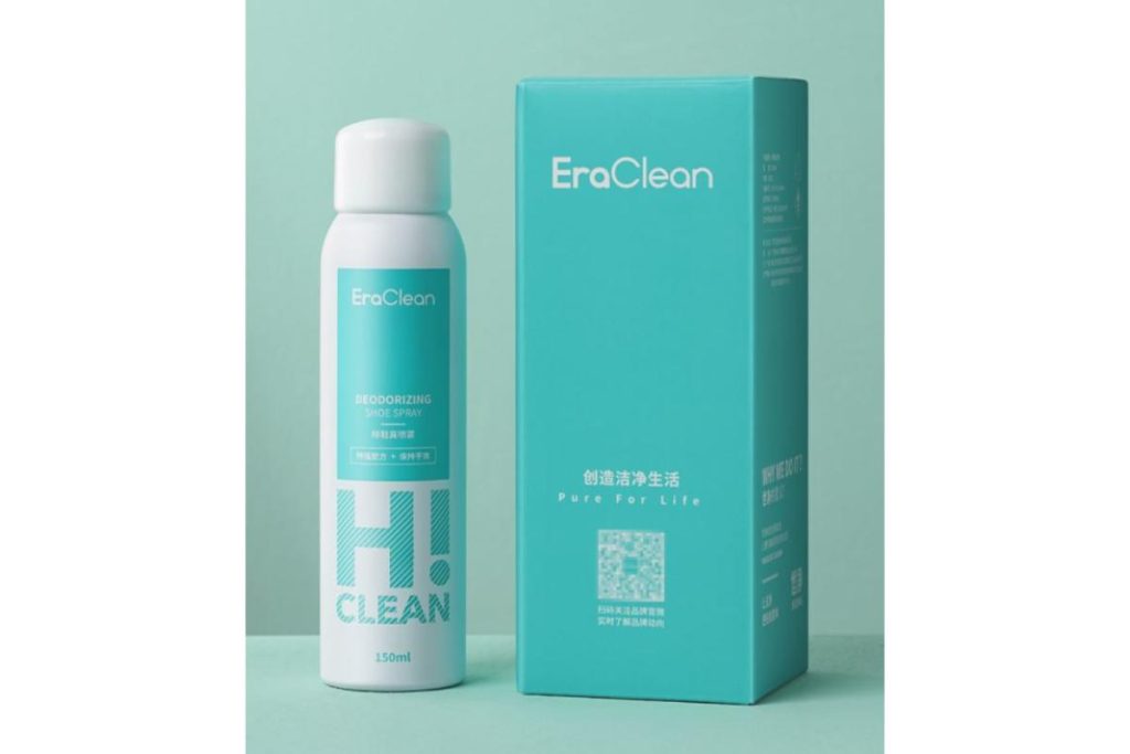 8 Deodoran Kasut Terbaik di Malaysia 2025 6 EraClean Shoe Refresher Spray