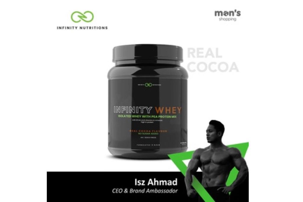 10 Makanan Tambahan Protein Whey Terbaik di Malaysia 2025 11 Infinity Nutrition Whey Protein