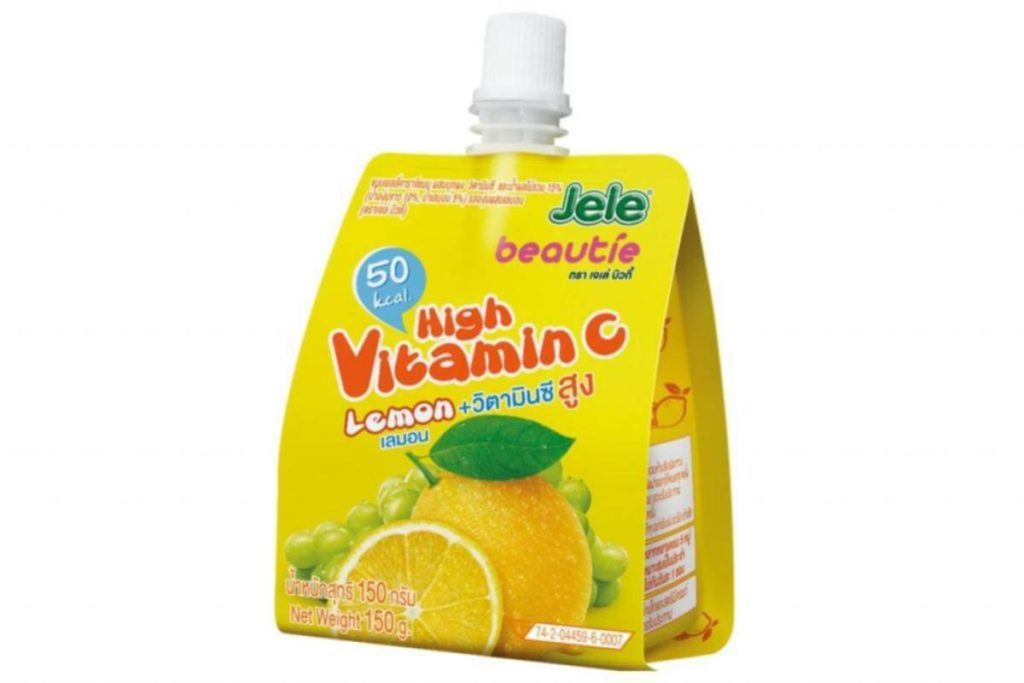 Top 10 Best Vitamin C Drinks in Malaysia 2025 5 Jele Beautie Vitamin C Lemon