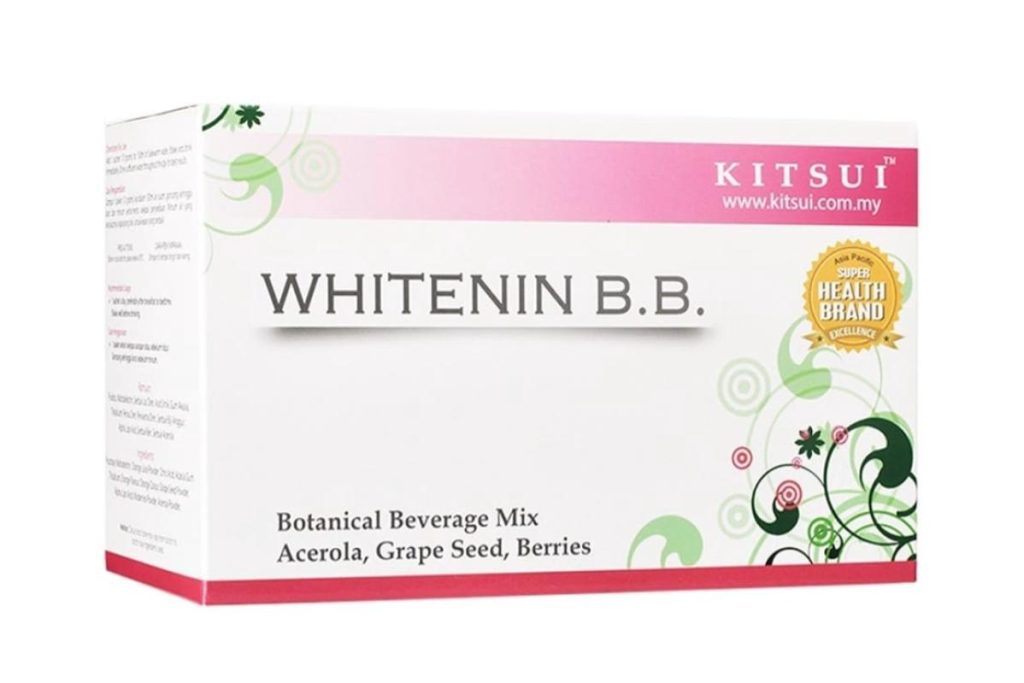15 Suplemen Pemutihan Terbaik di Malaysia 2025 3 Kitsui Whitenin BB