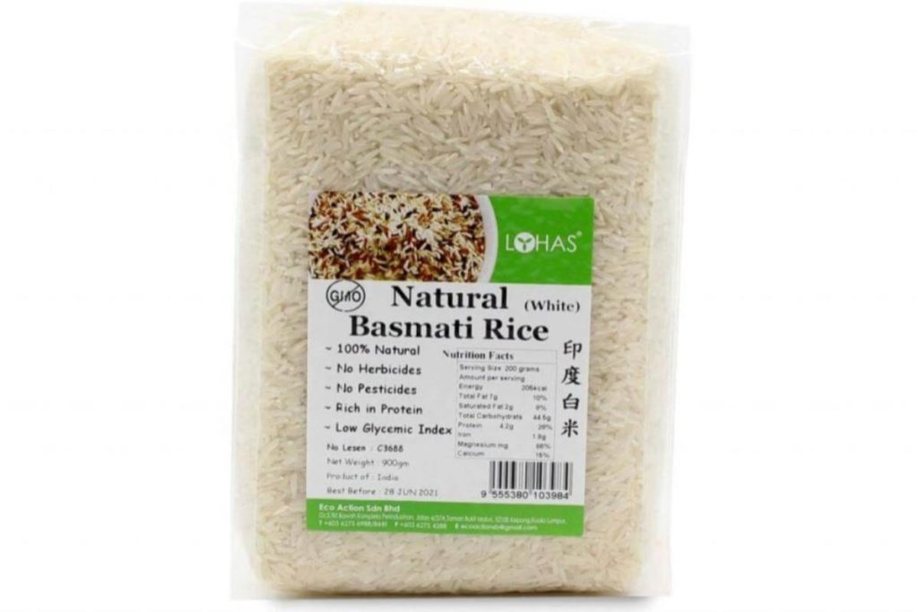 Top 10 Best Basmati Rice in Malaysia 2025 6 Lohas Natural Basmati Rice