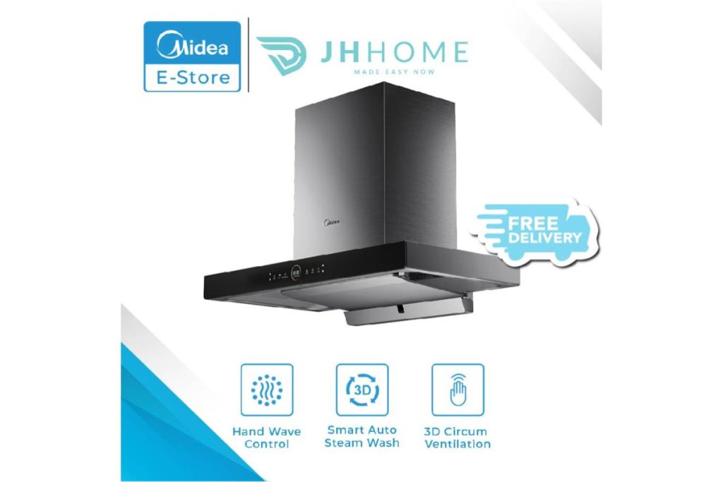 10 Kitchen Hood Terbaik di Malaysia 2025 8 Midea Cooker Hood MCH MAT