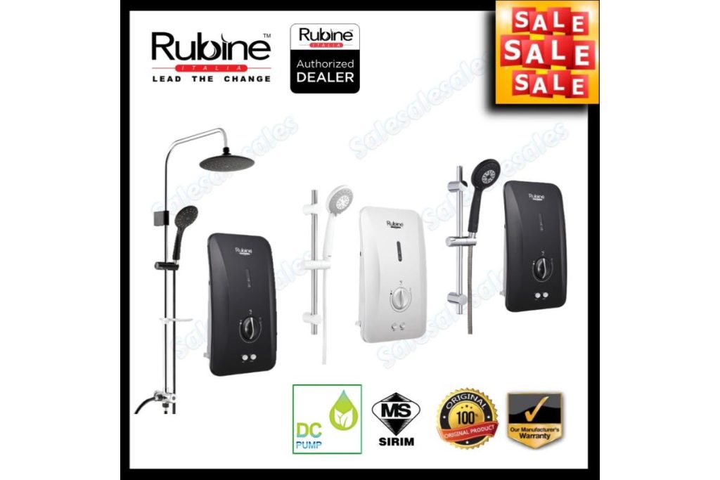10 Pemanas Air Terbaik di Malaysia 2025 7 Rubine DC Pump Flusso Series