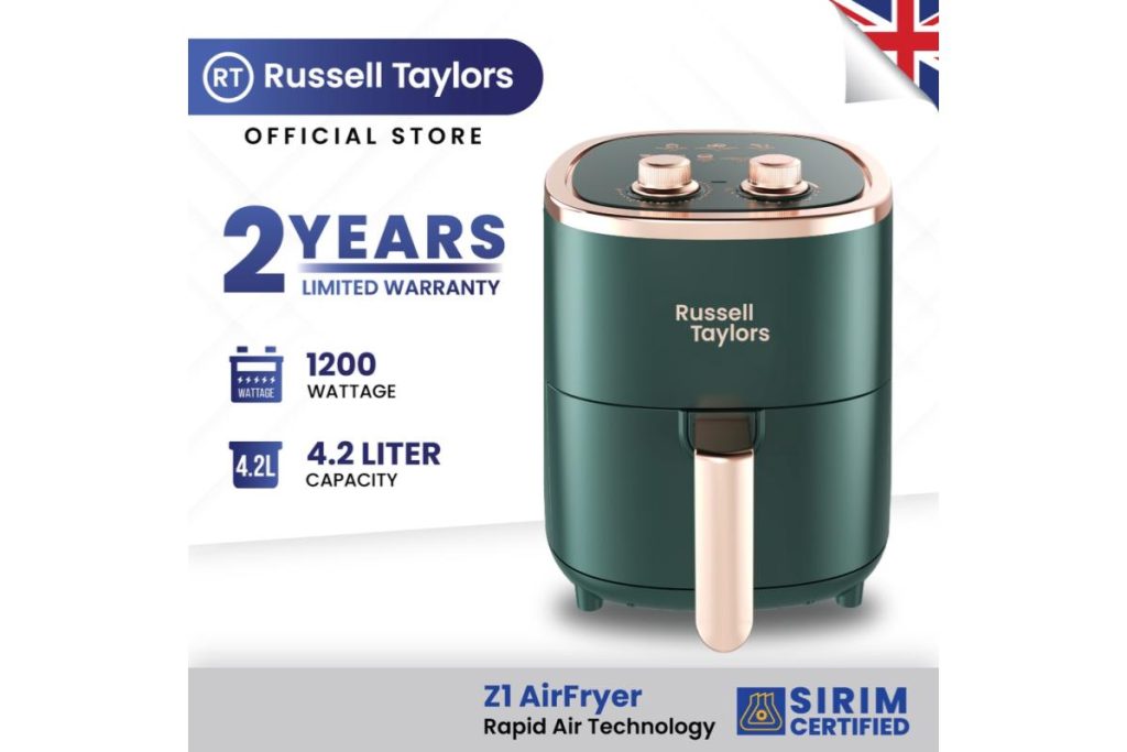 10 Air Fryer Terbaik di Malaysia 2025 7 Russell Taylors D Air Fryer Z