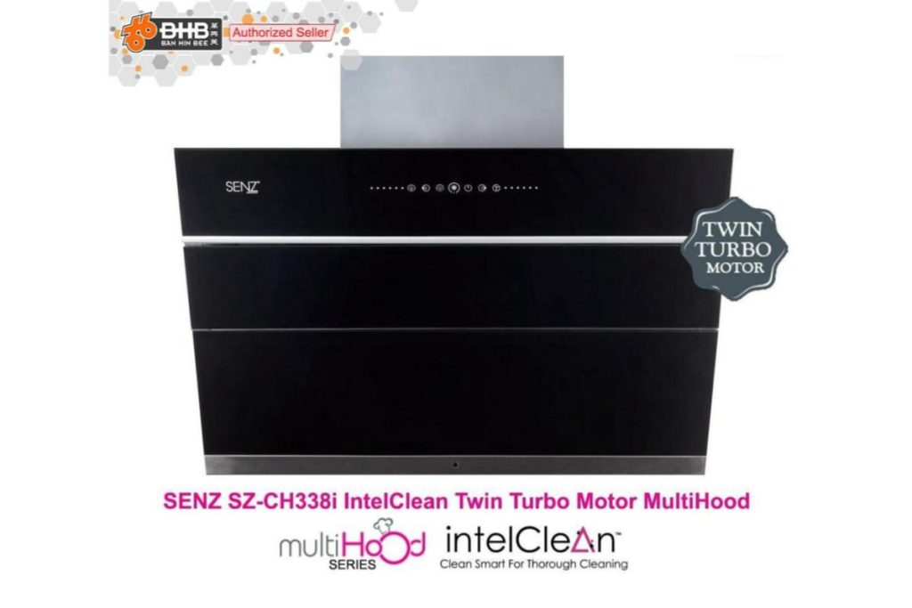 10 Kitchen Hood Terbaik di Malaysia 2025 9 SENZ IntelClean MultiHood SZ CHi Chimney Hood