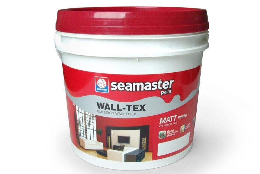 10 Jenama Cat Terbaik di Malaysia 2025 8 Seamaster Paint Wall Tex Emulsion Paint Series