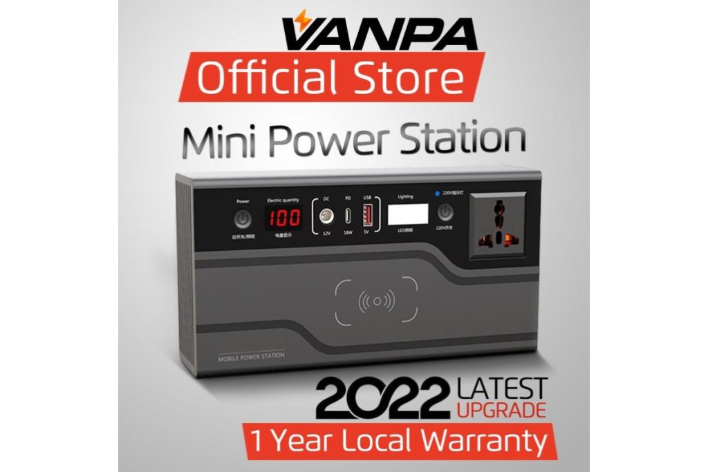 8 Penjana Kuasa Mudah Alih Terbaik di Malaysia 2025 5 VANPA Mini Portable Power Station