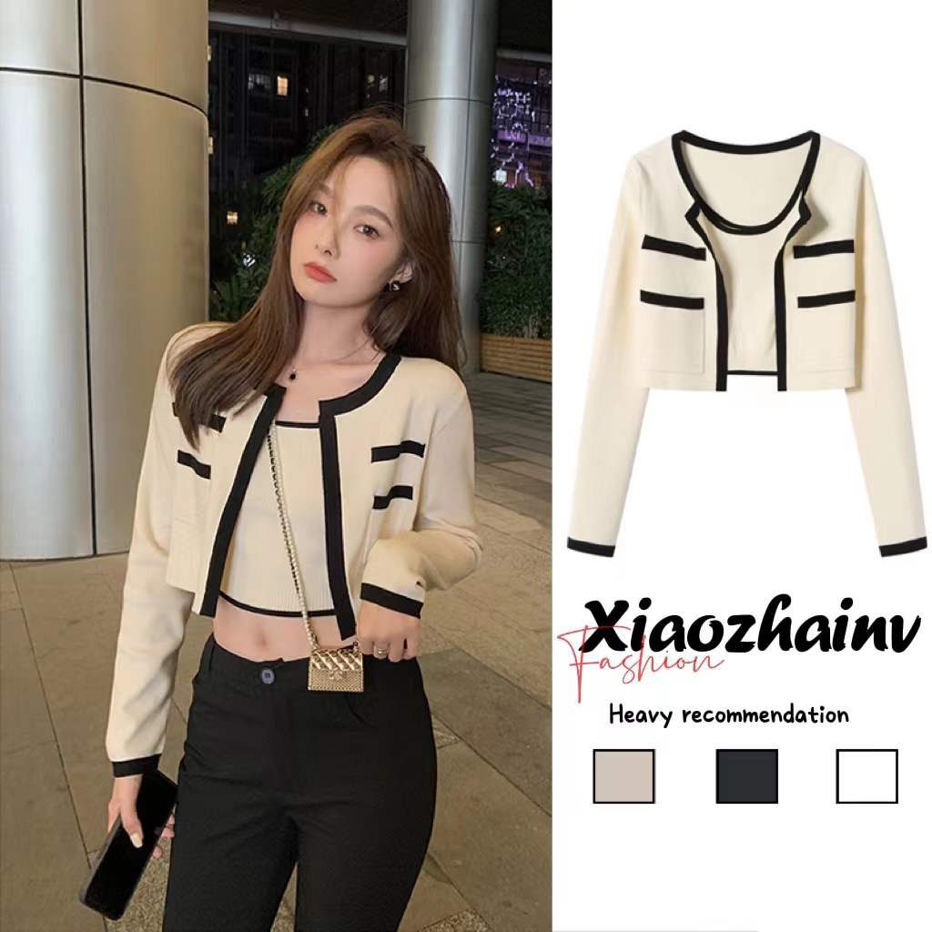Top 8 Best Knitted Cardigans in Malaysia 2025 6 Xiaozhainv Korean Slim Knit Cardigan