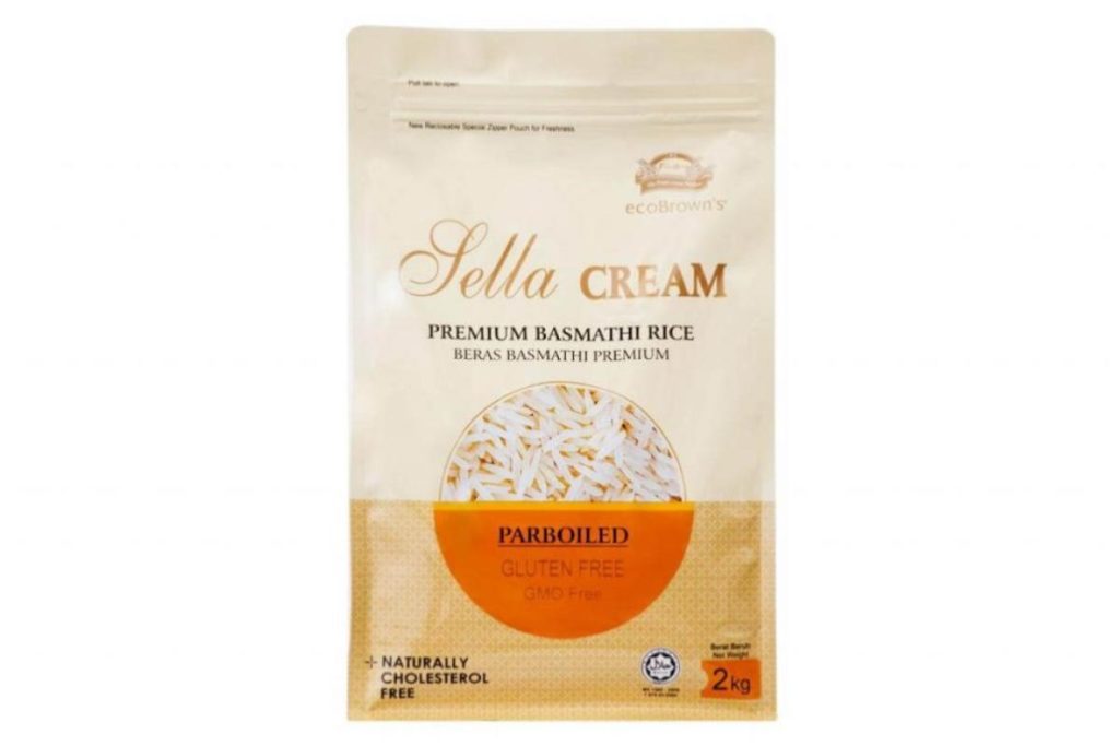Top 10 Best Basmati Rice in Malaysia 2025 9 ecoBrown Sella Cream Premium Basmathi Rice