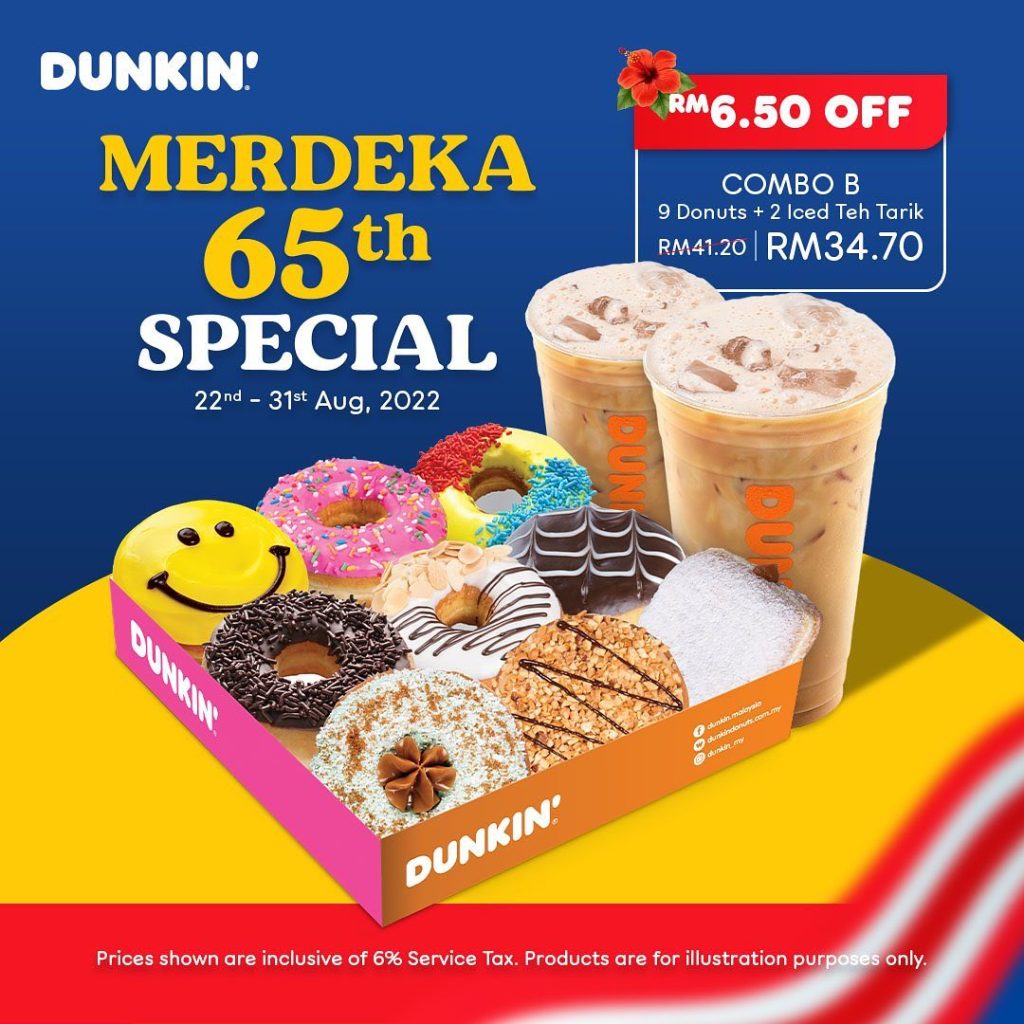 Let’s Celebrate Merdeka With Dunkin’ Donuts 1 n