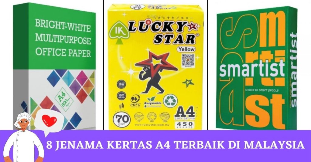 8 Jenama Kertas A4 Terbaik di Malaysia 2026 | Terbaik