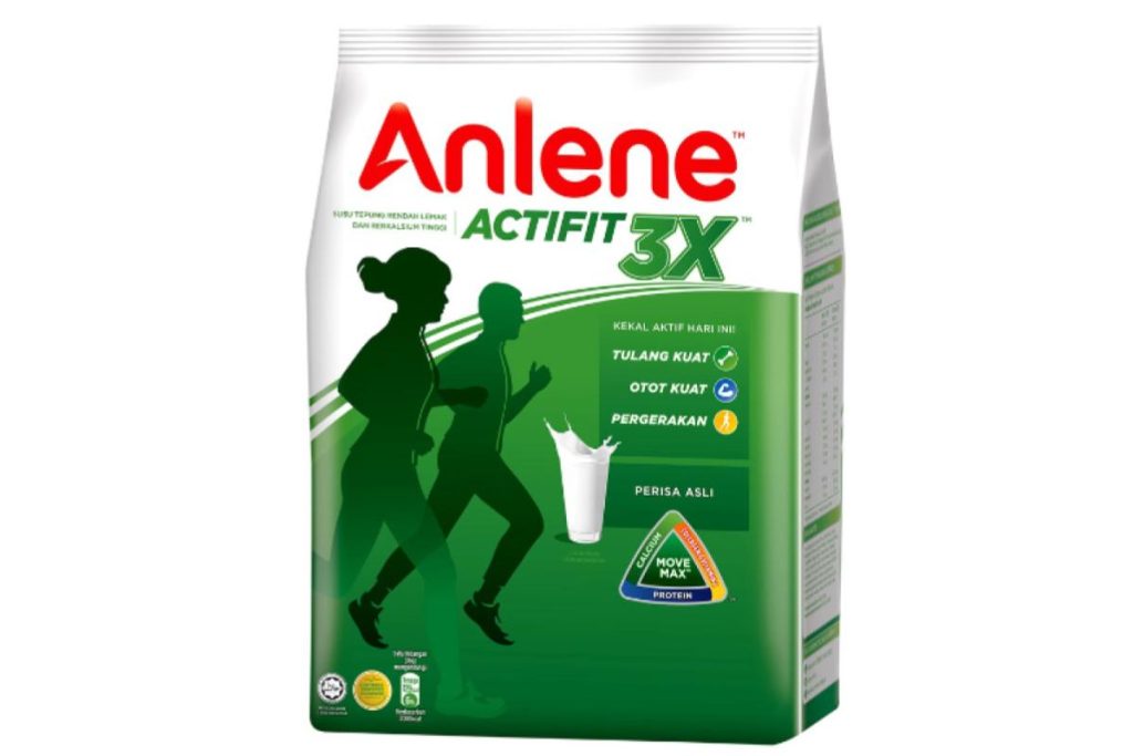 Top 8 Best Milk Powder For Adults In Malaysia 2025 4 Anlene Actifit X™ Adult Milk Powder