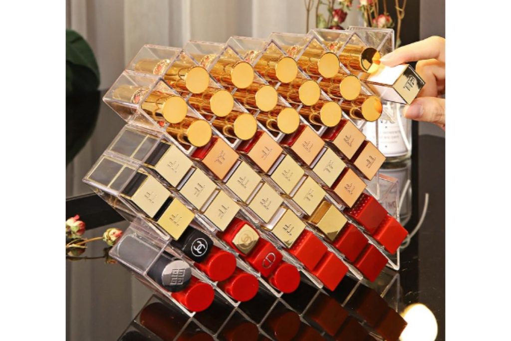 8 Organizer Kosmetik Terbaik di Malaysia 2025 7 BINGO Slot Lipstick Organizer