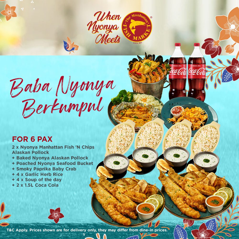 Enjoy Nyonya Cuisine at The Manhattan FISH MARKET! 4 Enjoy Nyonya Cuisine at The Manhattan FISH MARKET