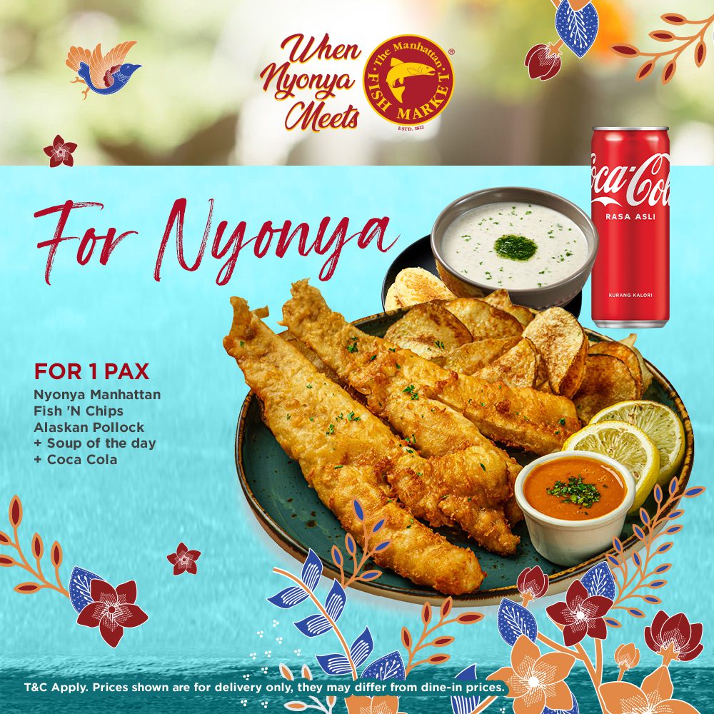 Enjoy Nyonya Cuisine at The Manhattan FISH MARKET! 1 Enjoy Nyonya Cuisine at The Manhattan FISH MARKET