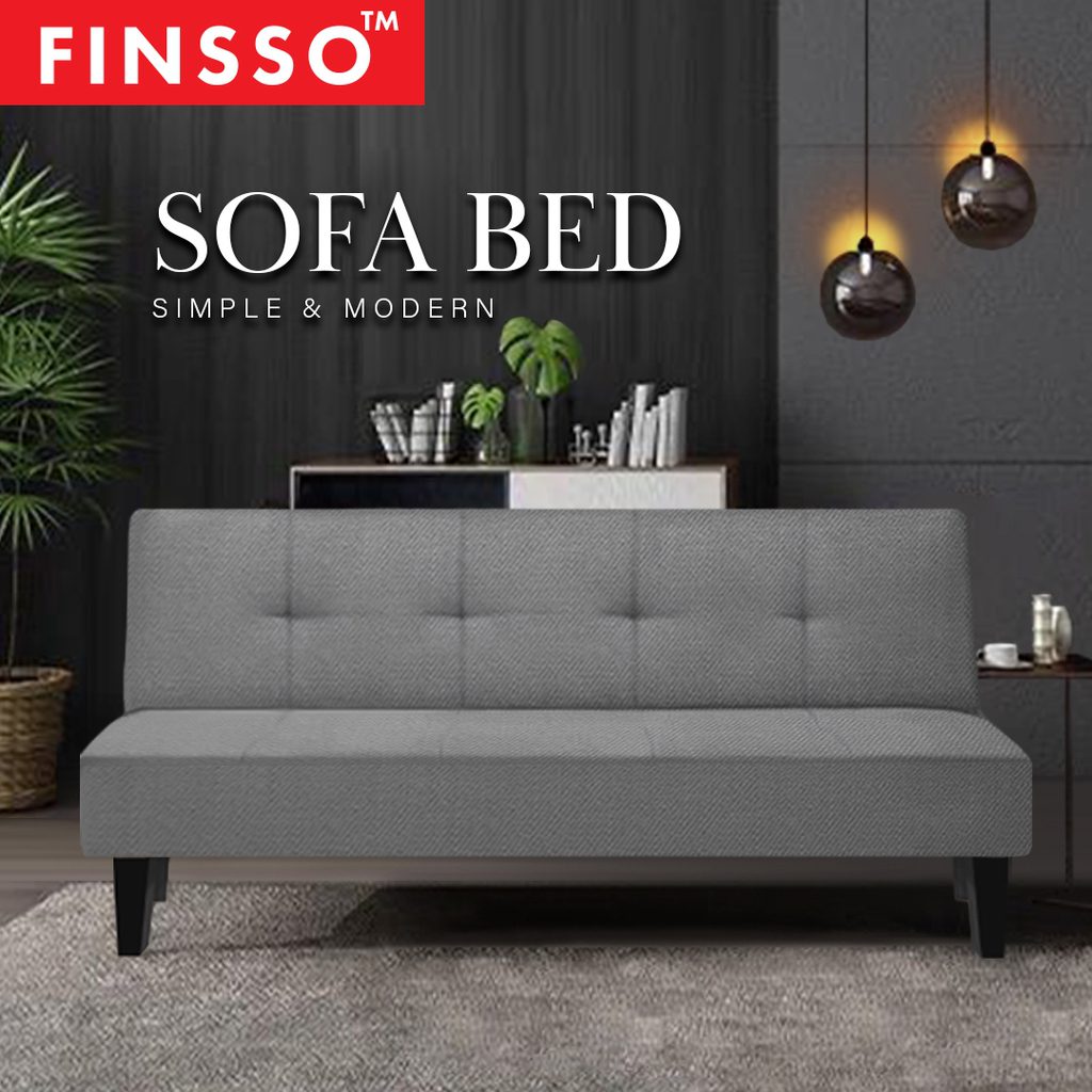 Top 16 Best Sofa Beds in Malaysia 2025 5 FINSSO OLLE Foldable Canvas Sofa Bed