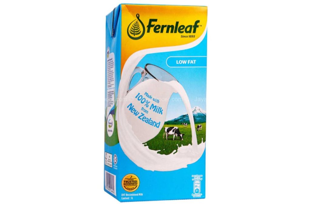 Top 10 Best Low Fat Milk in Malaysia 2025 8 Fernleaf Low Fat UHT Milk