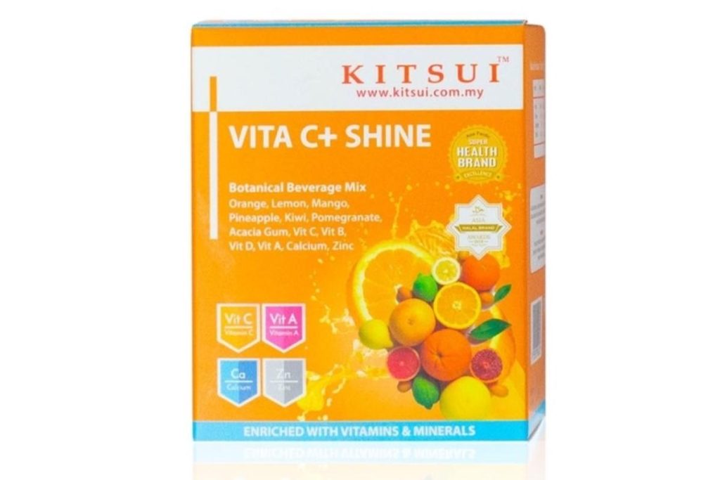 Top 10 Best Vitamin C Supplements in Malaysia 2025 2 KITSUI Vitamin C Shine