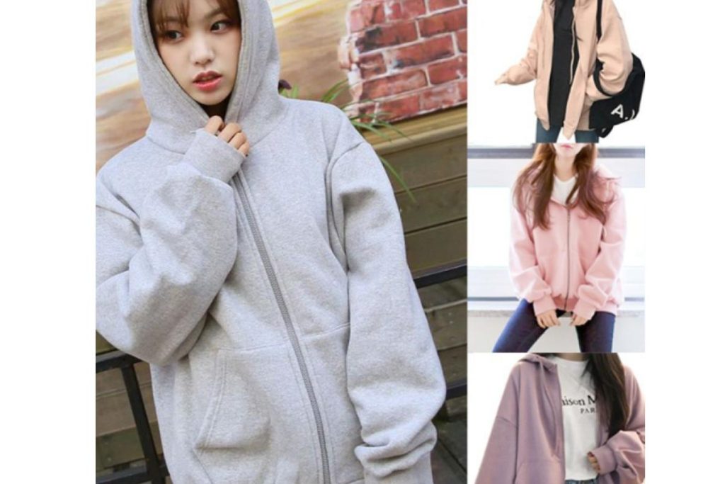 8 Jaket Terbaik Di Malaysia 2025 2 Korean Plain Women Jacket