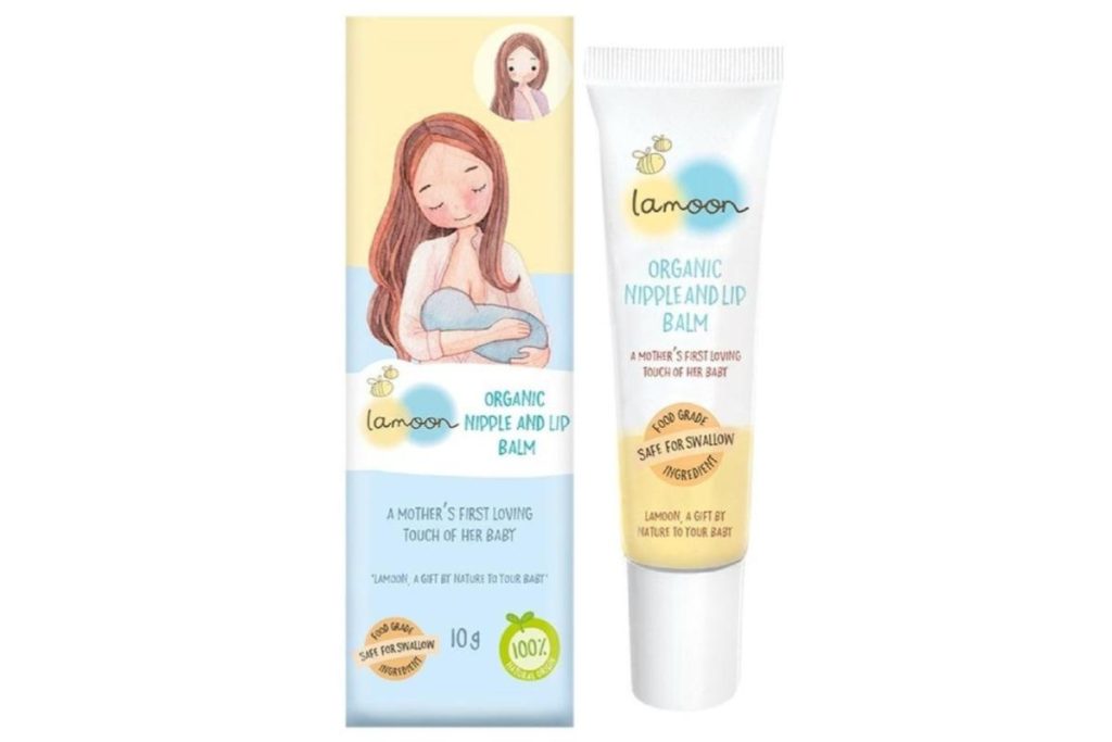 Top 10 Best Nipple Creams in Malaysia 2025 9 Lamoon Organic Nipple Lip Balm