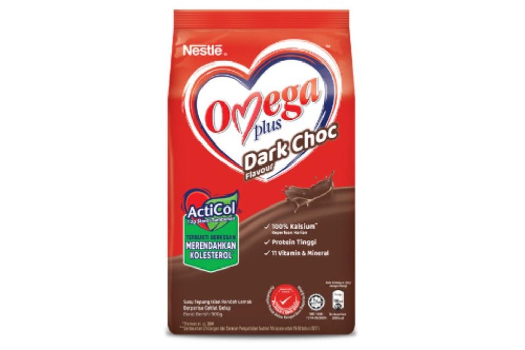 Top 8 Best Milk Powder For Adults In Malaysia 2025 7 Nestle Omega Plus Dark Chocolate Milk Powder