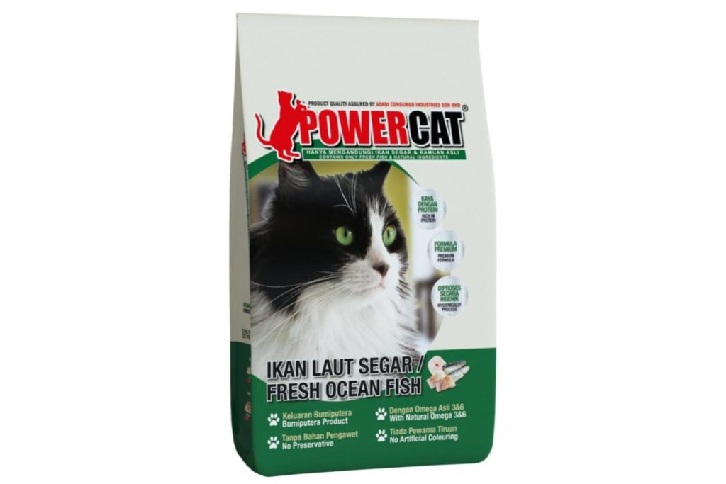 Top 20 Best Cat Foods in Malaysia 2025 17 Powercat Fresh Ocean Fish Dry Food