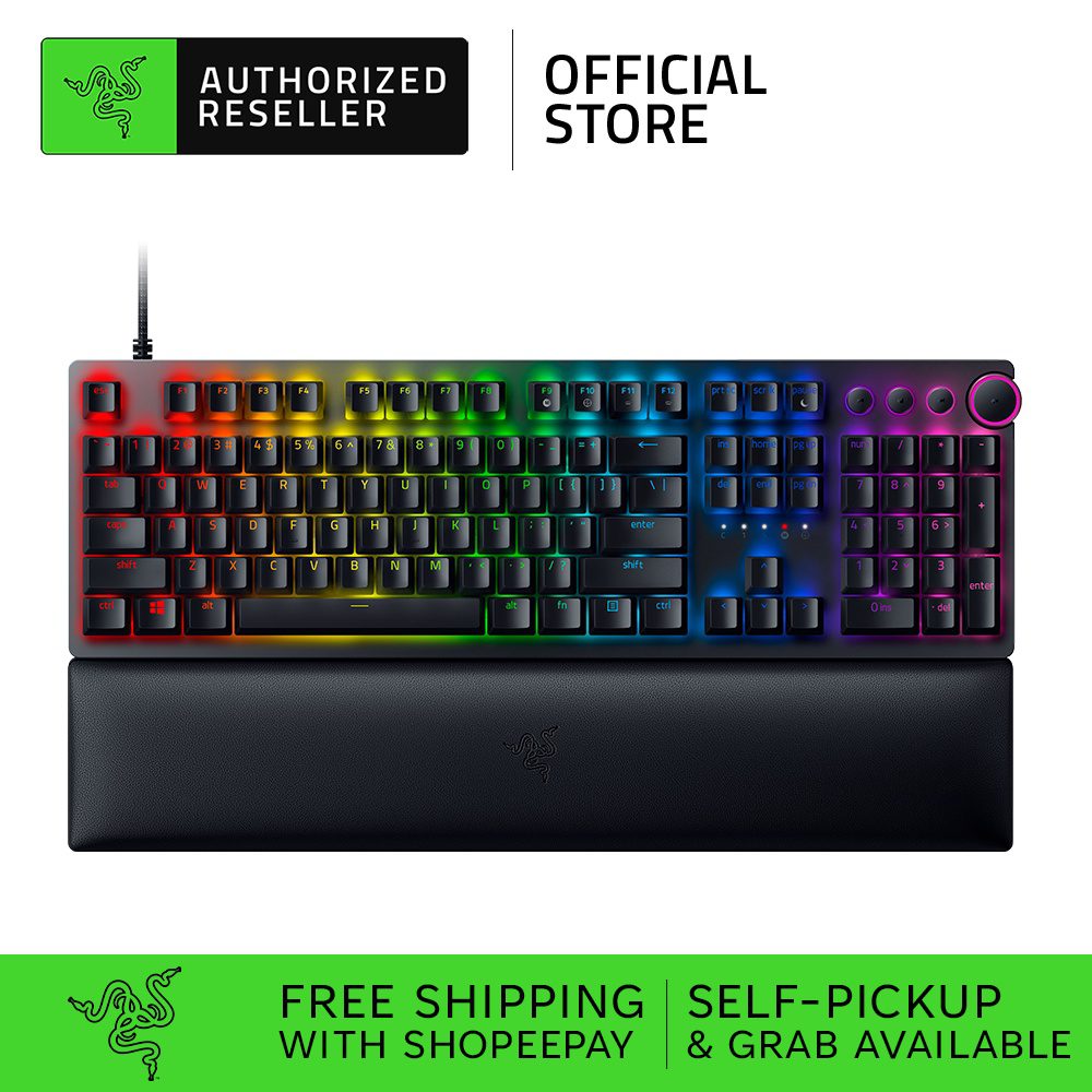 10 Gaming Keyboard Terbaik di Malaysia 2025 11 Razer Huntsman V Gaming Keyboard