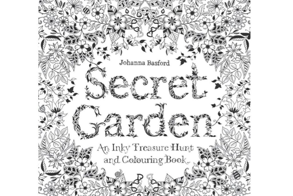 8 Produk Hilang Tekanan Terbaik di Malaysia 2025 9 Secret Garden An Inky Treasure Hunt and Colouring Book