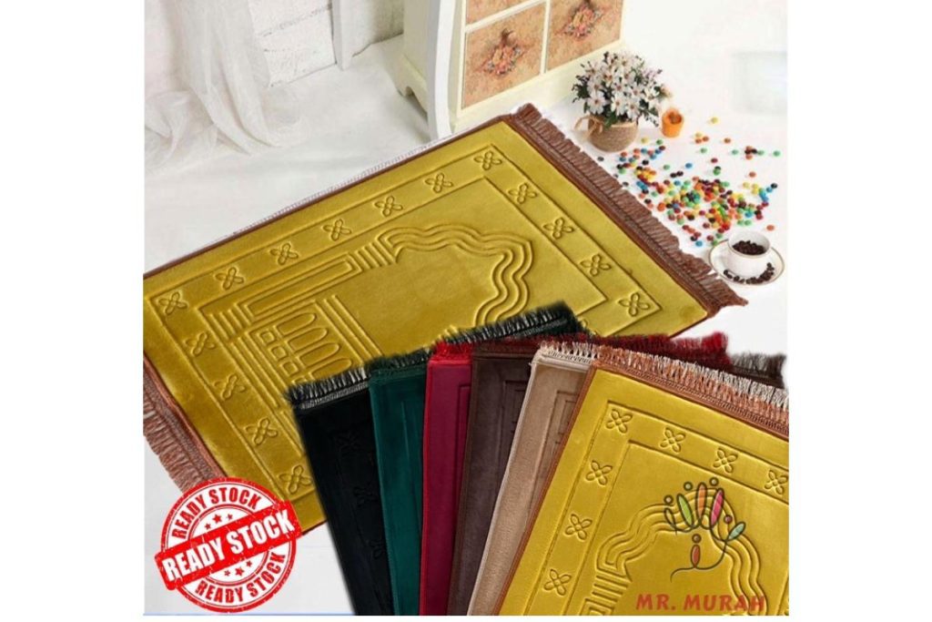 8 Sejadah Terbaik di Malaysia 2025 5 Sejadah Plain Prayer Mat