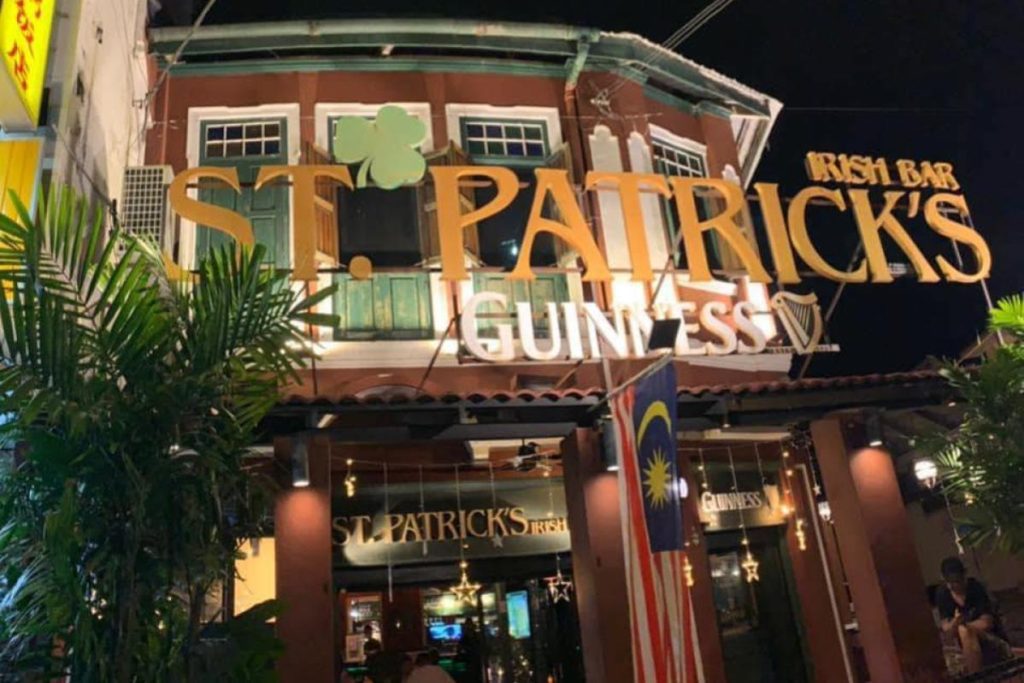 Top 16 Must-Go Bars In Ipoh 2025 14 St. Patricks Irish Bar