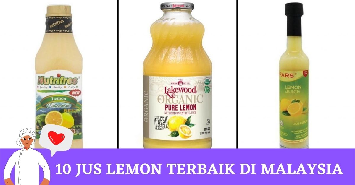 Jus Lemon Terbaik di Malaysia