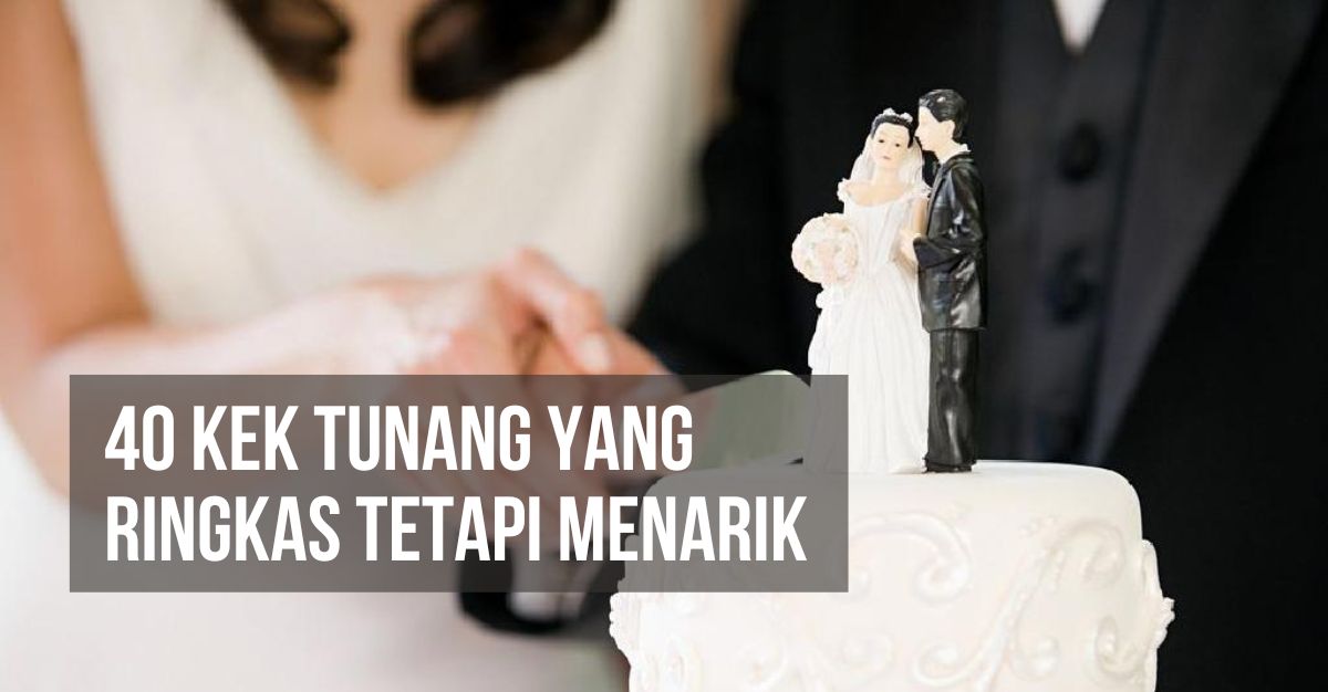 Kek Tunang yang Ringkas tetapi Menarik